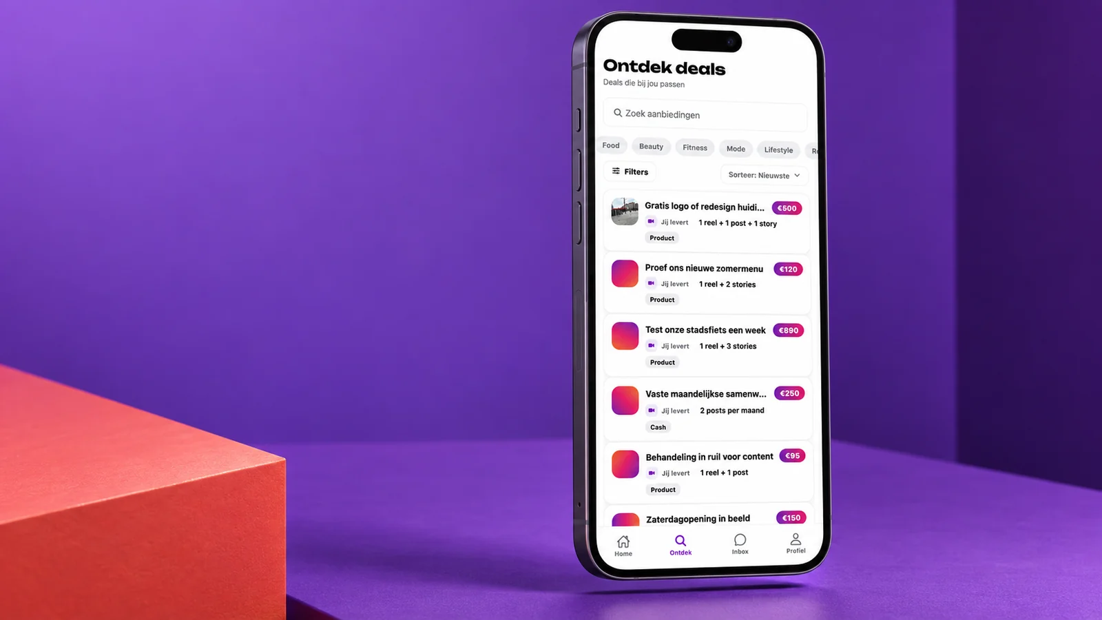 De Kollaborate-app voor samenwerkingen tussen bedrijven en creators